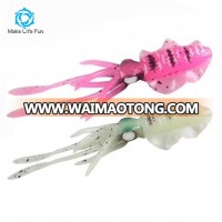 2019 Lifelike Rubber Fishing Lure Glow Cuttlefish Soft Squid lure