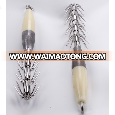 Big fishing hooks commercial squid jig for squid