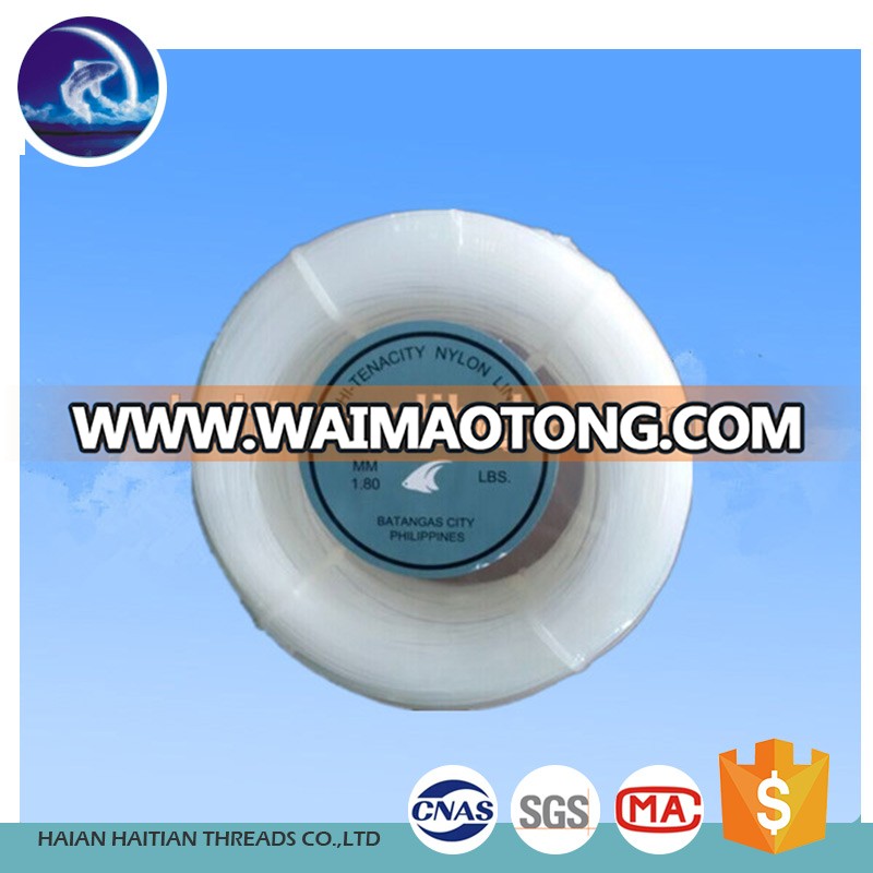 china factory direct export high tenacity nylon monofilament fishing line